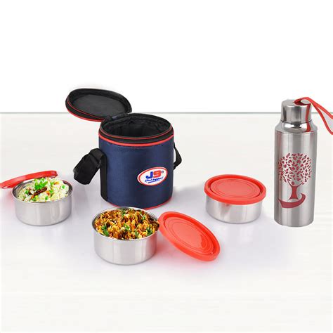 stainless steel lunch box and water bottle|water bottles with a stopper.